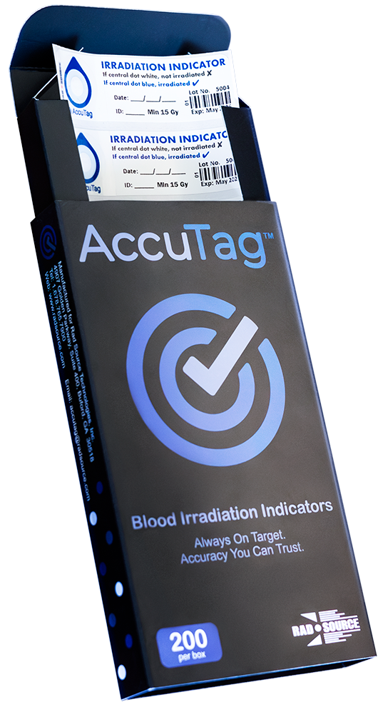 AccuTag Blue Transparent-